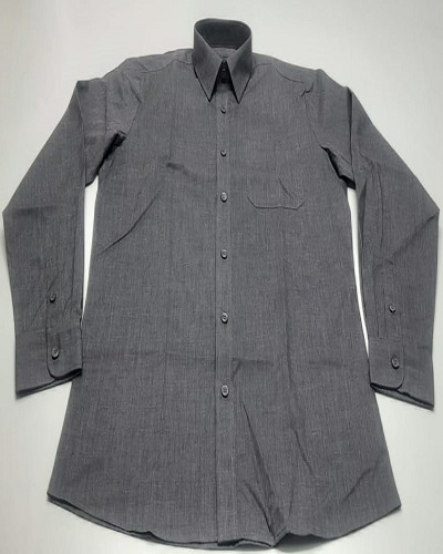 REF. MTX-003, BOYS LS SHIRT-GREY