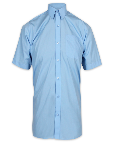 REF. MTX-006, BOYS SS SHIRT-BLUE..