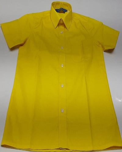 REF. MTX-008, BOYS SS SHIRT-YELOW